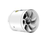 Ventilatore in linea, 4/6/7 ''Ventilatore D'aria Tubo Metallico Ventilazione La Di Scarico Tubo Ventilatore Di Scarico Mini Estrattore Bagno Wc Ventilatori Da Parete Ventilatore For Condotto,Basso ru