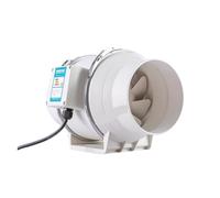 Ventilatore in linea, Ventilatore For Condotto Del Flusso D'aria Silenzioso Da 4 Pollici Estrattore D'aria Di Scarico Idroponico Ventilatore For Tubo Di Sfiato For Bagno Ventilazione Potente,Basso ru