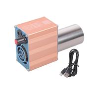 Ventilatore in metallo ad alto flusso d'aria variabile doppia velocità 5 V 12 V ingresso per raffreddamento ventilazione portatile dimensioni esterne ventilatore esterno