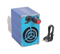 Ventilatore in metallo ad alto flusso d'aria variabile doppia velocità 5 V 12 V ingresso per raffreddamento ventilazione portatile dimensioni esterne ventilatore esterno