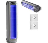 Ventilatore in piedi USB silenzioso, a 3 velocità Ventilatore portatile compatto efficiente dal punto di efficienza energetica con la porta USB per l'home Office Camping.Opzione di ricarica in albicoc