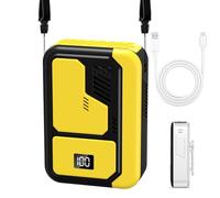 Ventilatore in vita - Ventilatore da mettere sotto la camicia, dispositivo di raffreddamento per clima caldo, dispositivo di raffreddamento ad aria ricaricabile a basso rumore per viaggi, spiaggia