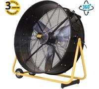 Ventilatore Industriale Alta Portata Portatile MASTER Orientabile Acciaio DF 30P [EEK: Conforme]