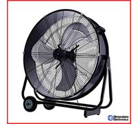 Ventilatore Industriale da Pavimento Potente Uragano 82 ev089 cfg Ruote Carrello