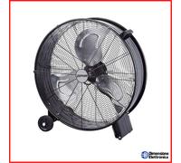Ventilatore Industriale da Pavimento Terra Alta Potenza ZEPHIR zdm60cm con Ruote