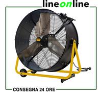 Ventilatore Industriale Alta Portata Portatile MASTER Orientabile Acciaio DF 36P [EEK: A]