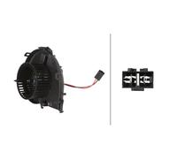 Ventilatore Interno 12 V 240 W 2 Poli HELLA Adatto Per Ad Es. OPEL CORSA