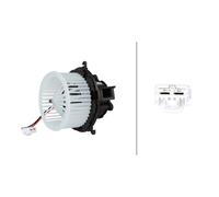 Ventilatore Interno 12 V 240 W 2 Poli HELLA Adatto Per Altri OPEL ASTRA