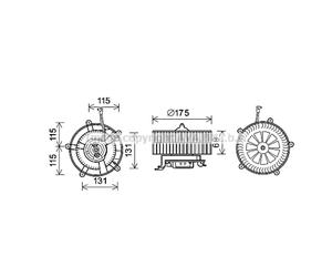 Ventilatore interno AVA COOLING BW8478
