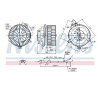 Ventilatore interno NISSENS 87153