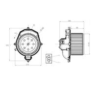 Ventilatore interno NRF 34269