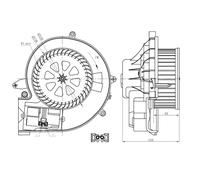Ventilatore interno NRF 34302