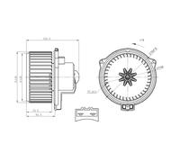 Ventilatore interno NRF 34304