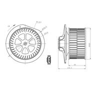 NRF 34288 Ventilatore abitacolo