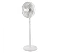 Ventilatore Jata JVVP3060 50W 3 Velocità Oscillante Bianco 5 Pale Base Stabile