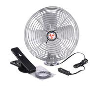 Ventilatore Jumbo 12V 12 Volt Diametro 23 Cm 8" Completamente In Metallo