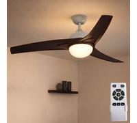 Ventilatore Lampada Soffitto Ventola Raffreddamento Telecomando Cct Timer LED D