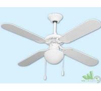 VENTILATORE LAMPADARIO A SOFFITTO FLY 105CM 4 PALE 3 VELOCITà LAMPADA 60 WATT