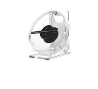 Ventilatore LED olografico 3D - Modello da tavolo con riproduzione audio e copertura trasparente for pubblicità accattivanti,Illuminazione ad alta definizione