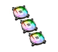 Lian Li BR120 Digital RGB PWM Lüfter 3er Pack 120mm inkl. Controller grau