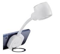 Ventilatore magnetico per telefono, ricaricabile, per l'estate, con rotazione a 360 gradi, per scrivania, ufficio, viaggi, trucco, campeggio, telefono, spiaggia, palestra