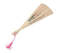 Ventilatore manuale a sonagli | Giapponese vintage - Ventilatore portatile con nappe | Festa della mamma compleanno Orament Tradizionale Accessori di danza per palcoscenico matrimonio