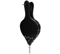 Ventilatore manuale in legno a soffietto for camino for attrezzi da fuoco for con griglia for barbecue campeggio all'aperto Per Cucinare All'Aperto, Barbecue, Camino(Silver)