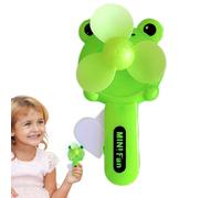 Ventilatore Manuale Portatile: Giocattolo Di Raffreddamento Avviamento A Mano, Apparecchio Estivo | Dispositivo Di Flusso D'Aria Handheld In Stile Del Cartone Animato Per Bambini | Co Produttore