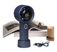 Ventilatore Manuale Portatile,Ventilatore Personale Manuale Da Scrivania - Raffrescatore Elettrico A Batteria 100 Velocità Essenziali Per Viaggio Camera All Aperto
