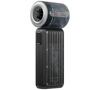 Ventilatore manuale Skinarma Gyro da 4000 mAh, colore nero.