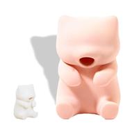 Ventilatore Mini Gattino, Ventilatore Di Raffreddamento A Forma Di Gatto Per Il Raffreddamento Di Bevande Calde E Cibo, Due Modalità Di Asciugacapelli, Impermeabile Portatile