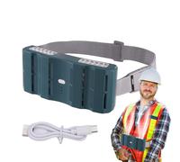 Ventilatore montato in vita - Ventola di raffreddamento in vita - Clip per ventilatore a vita portatile sulla cintura, gadget freddi ricaricabili con potenti accessori da viaggio a 3 veloci