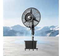 Ventilatore Nebulizzatore 42L, Regolabile in Altezza Ventilatore Ghiaccio