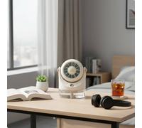 Ventilatore Nebulizzatore da Scrivania Silenzioso per Ufficio, Viaggio