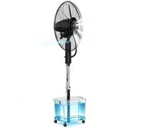 Ventilatore Nebulizzatore portatile, 3 venti forti, ventilatori da esterno for pesca, viaggi, giardino, magazzini, bar, cortili, cortili