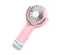 Ventilatore Nebulizzatore Portatile Con Batteria USB - Ventola Di Raffreddamento Nebulizzazione A 3 Velocità, Ventilatore Manuale E Da Tavolo | V́entilatore Mobile Per Spruzzo D'acqua Per Patio, Spiag