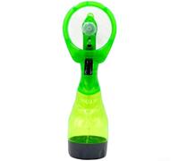 Ventilatore nebulizzatore portatile con getto d'acqua fine per raffreddamento istantaneo in spiaggia o al parco, funzionamento silenzioso sotto i 36 db, materiale leggero in polipropilene bianco