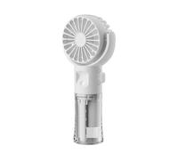 Ventilatore nebulizzatore portatile ricaricabile con lunga durata della batteria fino a 68 ore, ricarica rapida di 2 ore e flusso d'aria ad alta velocità per raffreddamento durante l'uso all'aperto e