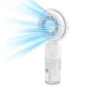 Ventilatore nebulizzatore portatile - Ventilatore a spruzzo d'acqua | Silenzioso umidificatore da scrivania per casa, ufficio e dormitorio, ventilatore spray portatile per viaggi