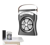 Ventilatore nebulizzatore portatile | Ventilatore di raffreddamento personale con nebulizzatore d'acqua | Ventilatore da scrivania ricaricabile | Ventilatore nebulizzatore per acqua nebulizzata |