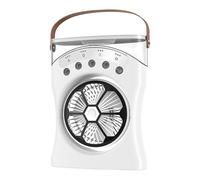 Ventilatore nebulizzatore portatile - Ventilatore per nebulizzazione 'acqua palmare | Condizionatori d'aria portatili | Macchina di raffreddamento ricaricabile a tre velocità rotante a 180 gradi