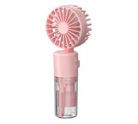 Ventilatore nebulizzatore portatile - Ventilatore ricaricabile | Ventilatore spray portatile personale | con cavo di ricarica e cordino, dispositivo di raffreddamento manuale per viaggi, all'aperto