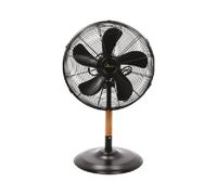 Niklas Ventilatore da tavolo T40 Vintage 60W 3 velocità 5 pale con rifiniture in legno