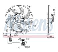 Ventilatore NISSENS 850091