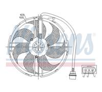Ventilatore NISSENS 85551