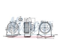 Ventilatore NISSENS 87038