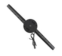 Ventilatore olografico 3D, 16,5 "proiettore di pubblicità video della lampada rotante del fan dell'ologramma 3D for il negozio, la barra, l'esposizione di pubblicità del partito per negozi/bar/Natale/