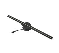 Ventilatore olografico 3D a occhio nudo da 42 cm, schermo stereo con luce di proiezione sospesa, macchina pubblicitaria for immagini sospesa a LED Nessun ritardo