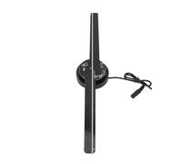 Ventilatore olografico 3D con 224 perline luminose a LED, lettore pubblicitario ad alta risoluzione 380 * 720P,Illuminazione ad alta definizione