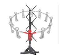 Ventilatore olografico 3D con supporto, 50 cm, video parete, proiettore ologramma con WiFi e app per eventi di Halloween